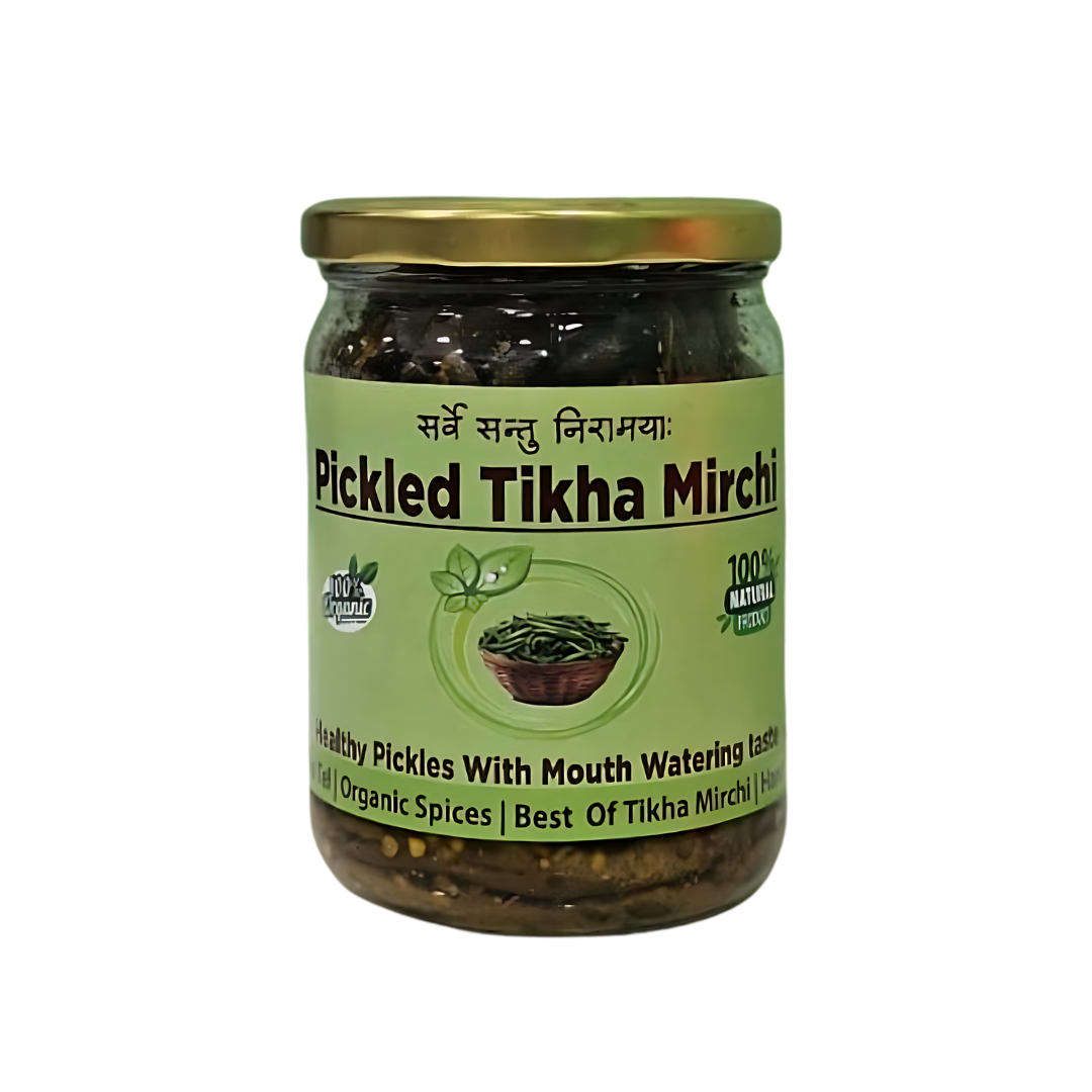 Pickled Tikha Mirchi